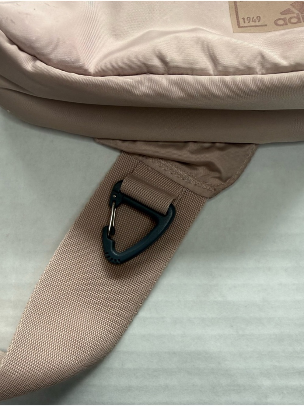 Adidas Essentials 2 Sling Crossbody Bag Wonder Taupe Beige/Rose Gold - Picture 11 of 16